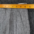 Gino Cappeli Trousers Mens 32 Vintage 90s Gray Pleated Romano Dress Pants NEW - take2supply