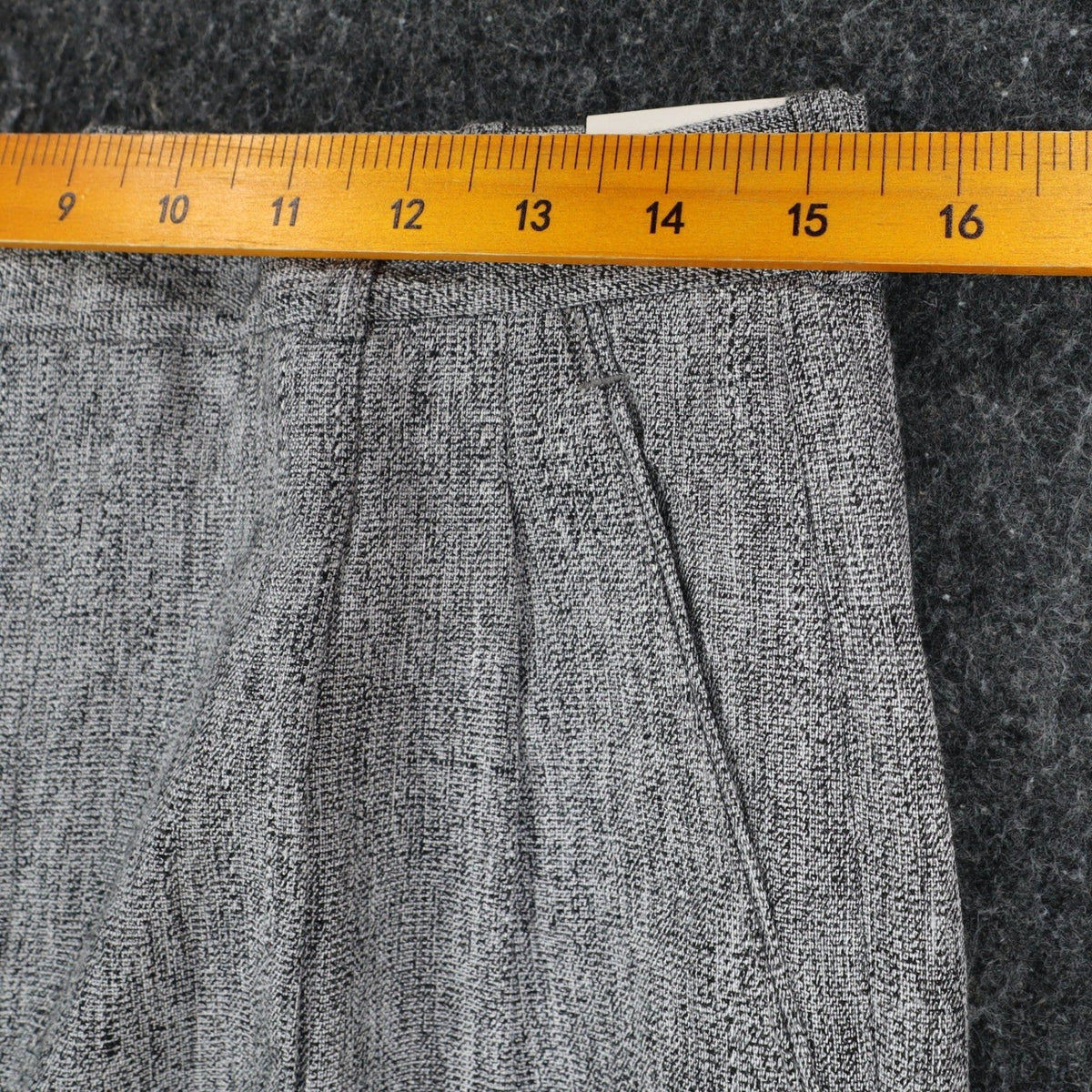 Gino Cappeli Trousers Mens 32 Vintage 90s Gray Pleated Romano Dress Pants NEW - take2supply