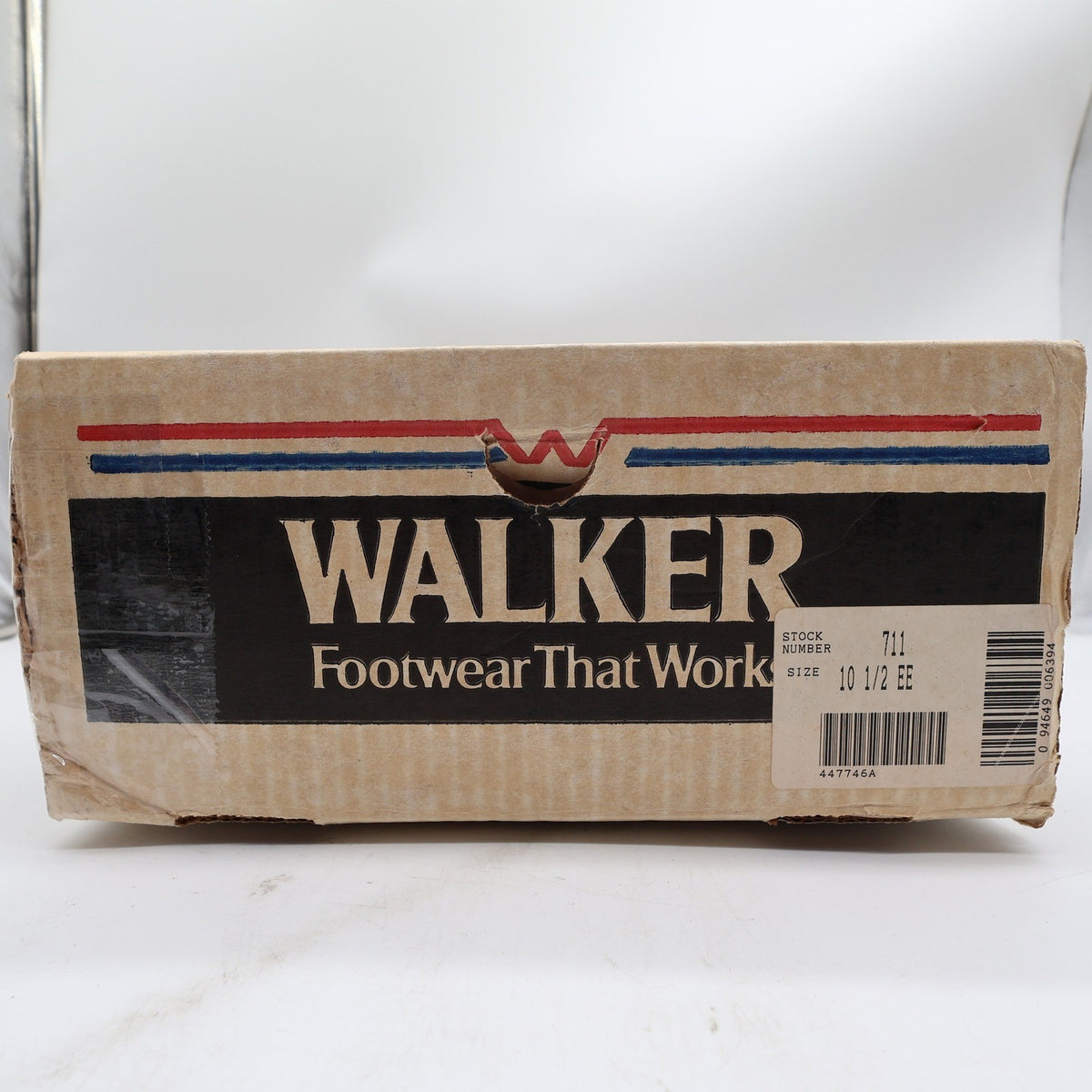 Walker Vintage 80s Work Boots Mens 10.5 EE Brown Leather NWT - take2supply