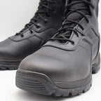 Battle Ops BOPS8001 Tactical Boot Mens 12 M/W Waterproof Side-Zip Black Leather - take2supply