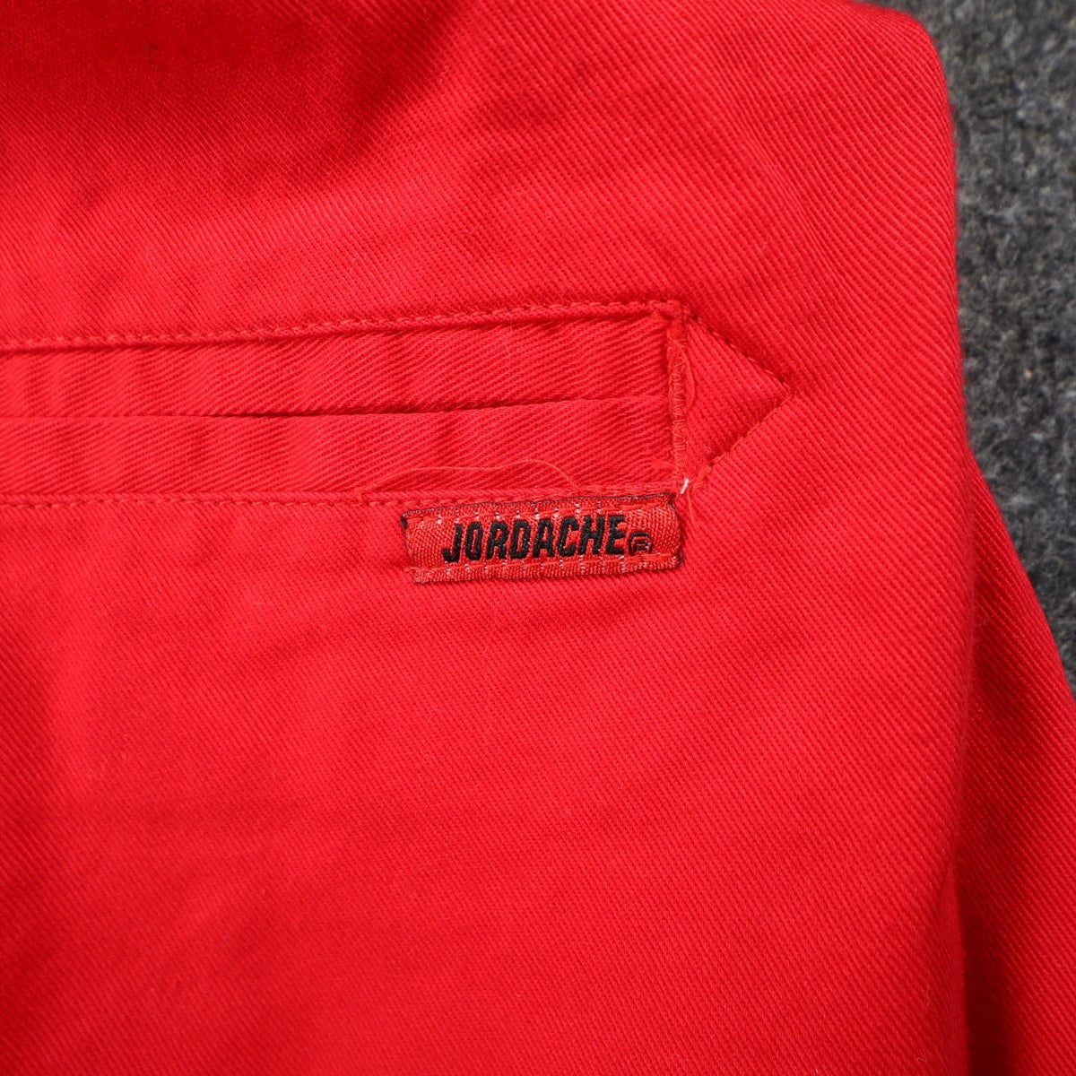 Jordache Pleated Shorts Womens 5/6 Vintage Red Cotton High Waist Western Belt - take2supply