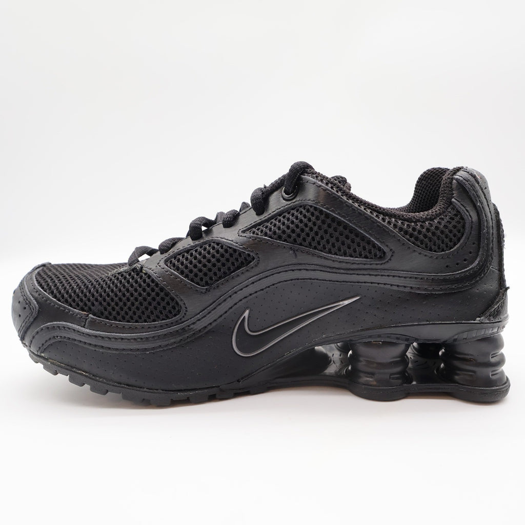 Nike Shox Turbo 9 GS Kids Size 4Y Vintage 2009 Black Running Shoes 366793-001 - take2supply