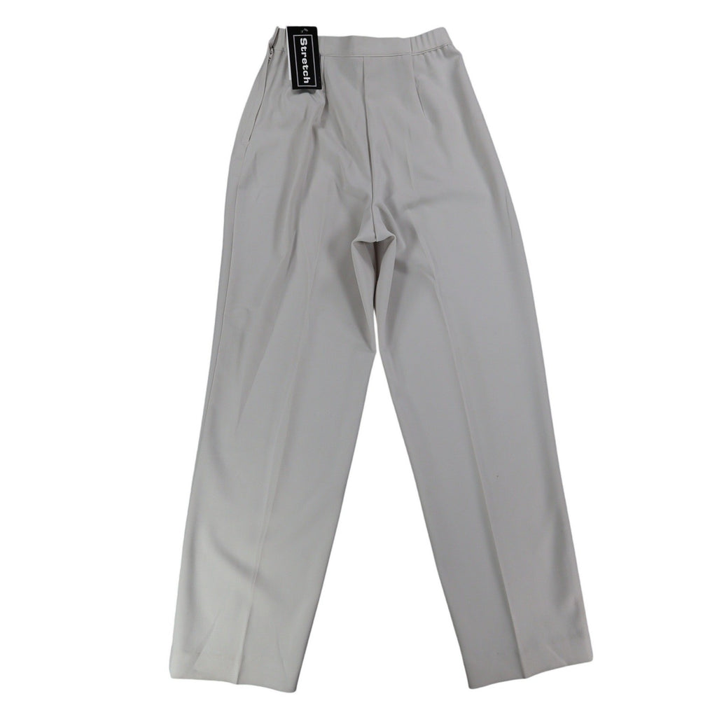 N Touch Pants Womens 8 Stone Stretch Straight Leg Side Zip NWT NOS - take2supply