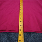 Southern Lady Top Women XL Red Long Sleeve V-Neck Faux Wrap Cotton Blend NWT - take2supply