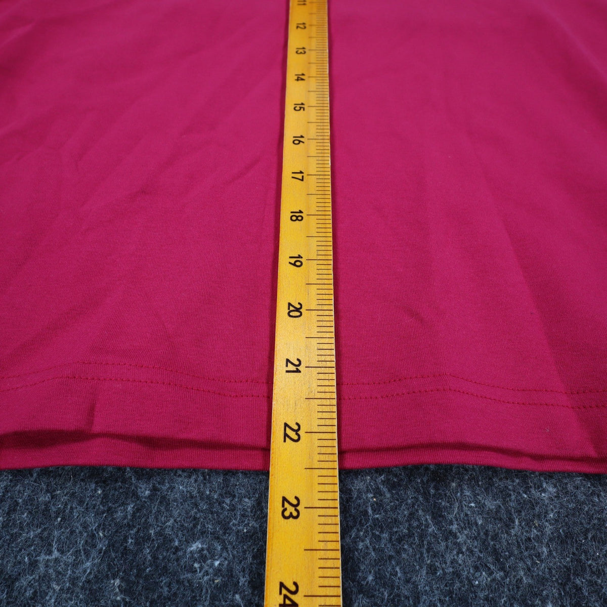 Southern Lady Top Women XL Red Long Sleeve V-Neck Faux Wrap Cotton Blend NWT - take2supply