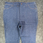 Maverick Vintage 1970s Bootcut Jeans Mens 42x34 Dark Wash Cotton Denim NOS NEW - take2supply