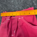 Linchers Vintage 70s Carpenter Pants Girls 4 Slim Pink USA Made NOS NWT 19.5W - take2supply