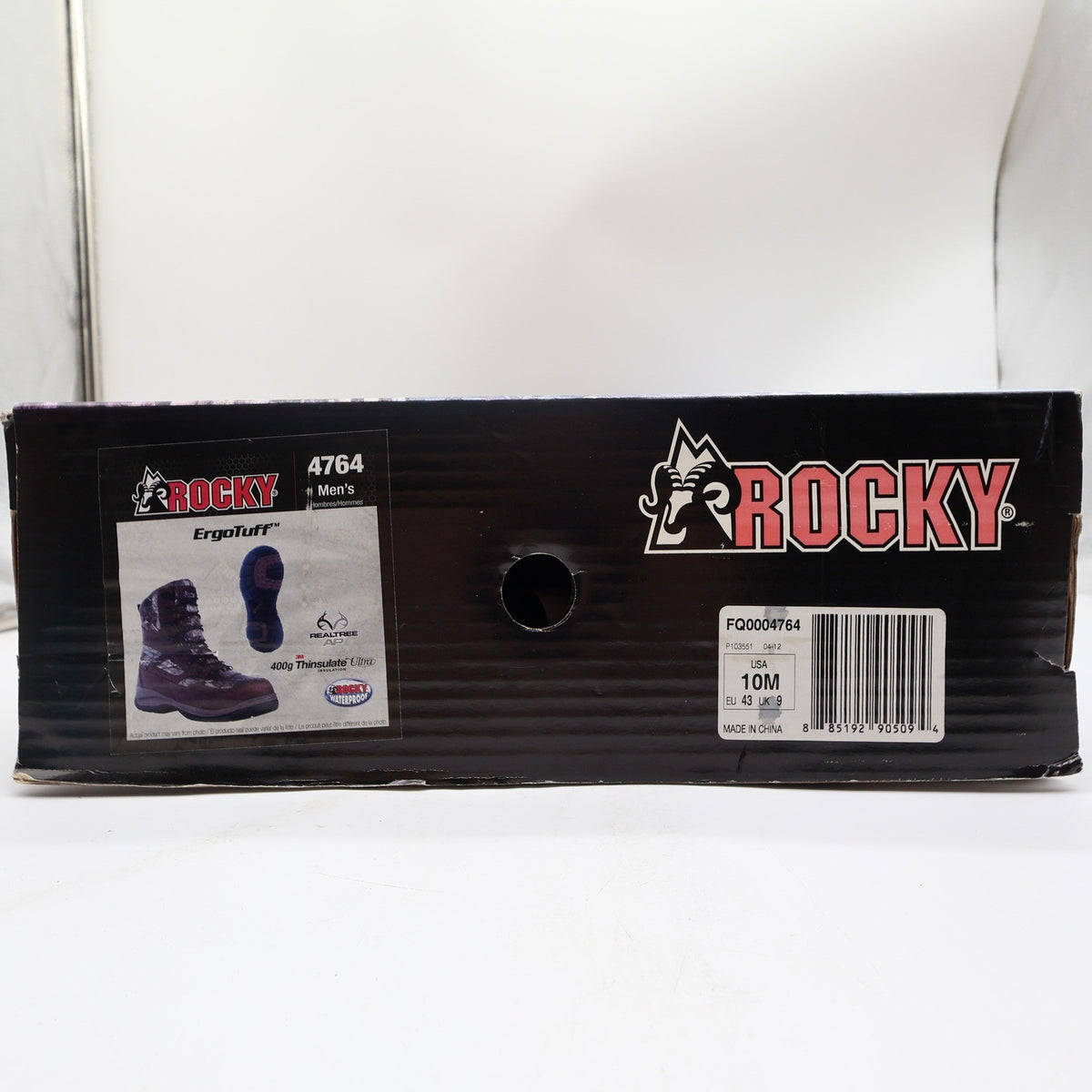 Rocky ErgoTuff Boots Mens 10M Camo 400g Thinsulate Waterproof FQ0004764 NIB - take2supply