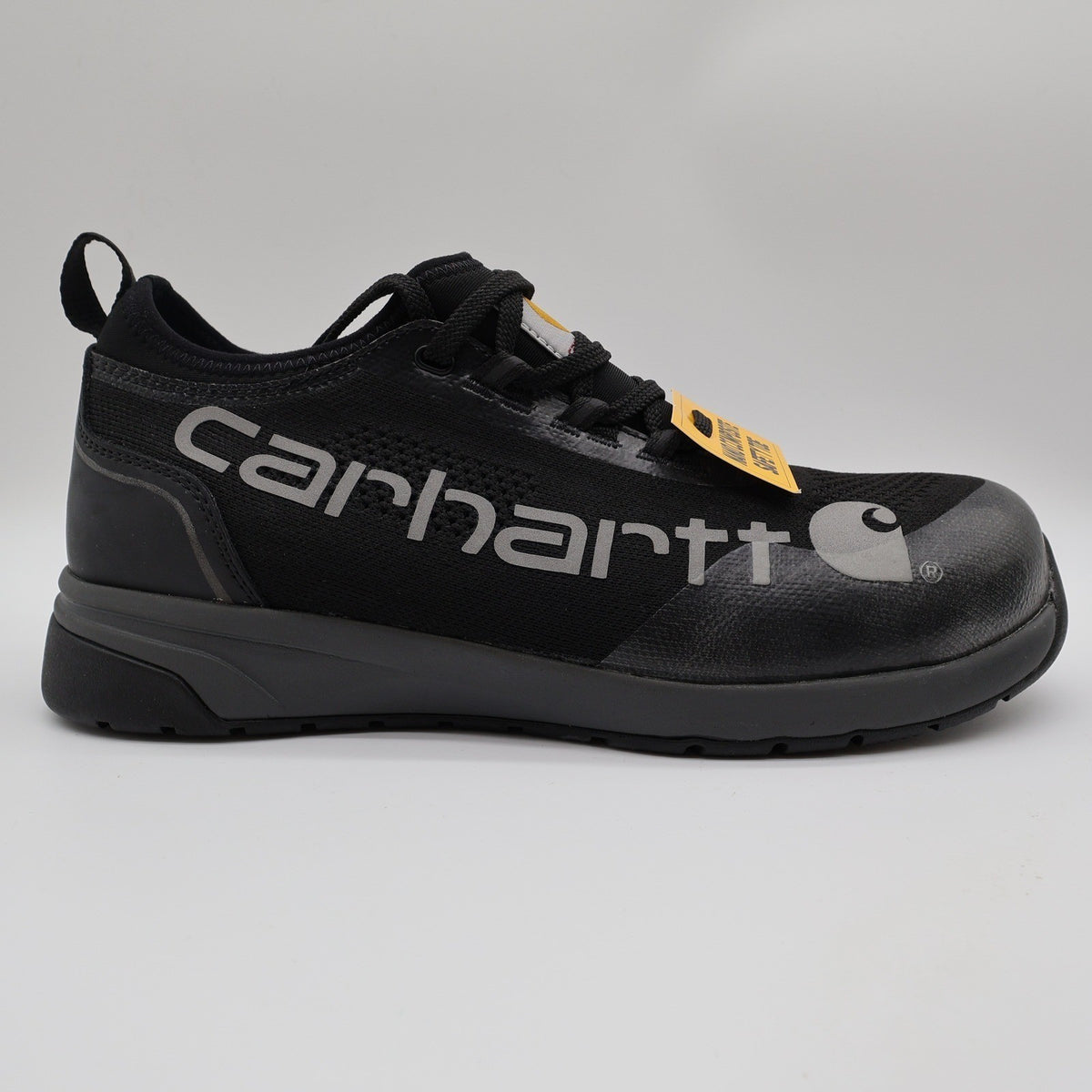 Carhartt Force Nano Composite Toe Work Shoe Mens 10W Black Knit Safety FA3401-M - take2supply