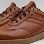 Walker Vintage 70s Leather Shoes Mens 8 D Brown Made in USA Deadstock 7216 - take2supply