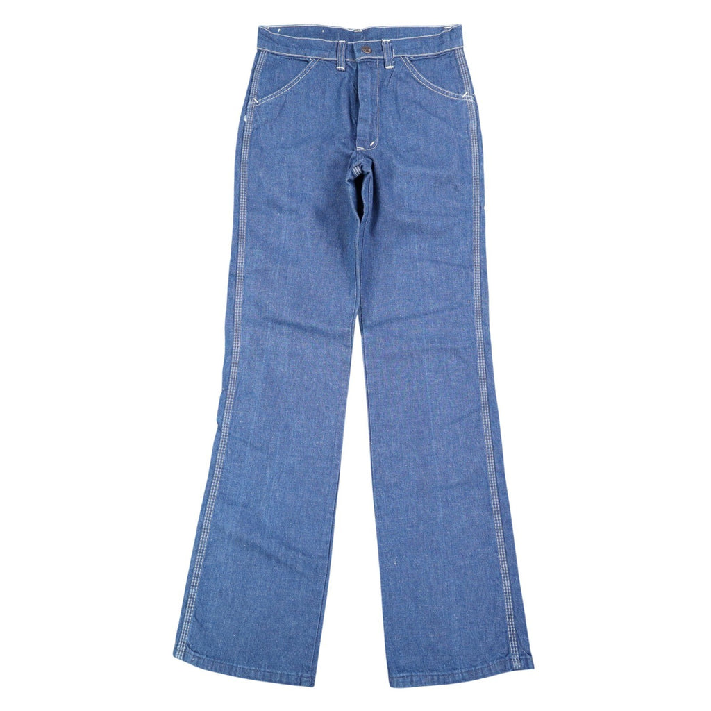 Dee Cee Rappers Jeans Womens 16 Regular Vintage Deadstock Blue Cotton USA Made - take2supply
