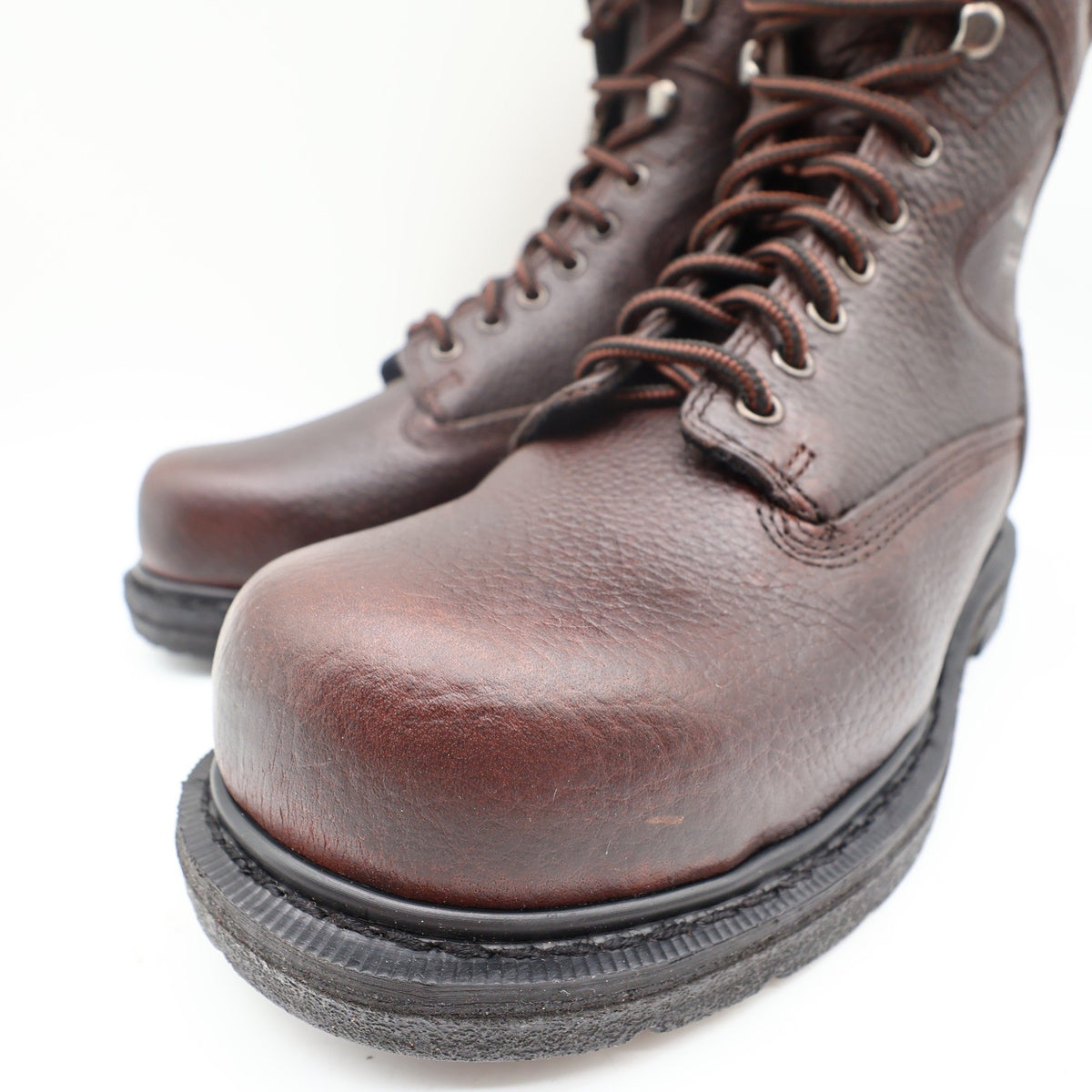 Worx By Red Wing Steel Toe Work Boots Mens 8.5 Brown Leather 5526 NIB - take2supply