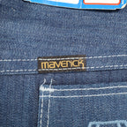 Vintage Young Maverick Boys Jeans 7 Regular Blue Flare Leg USA NWT - take2supply