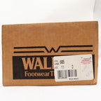 Walker Vintage 90s Work Boots Mens 11 D Brown Leather NWT Made in USA Deadstock - take2supply
