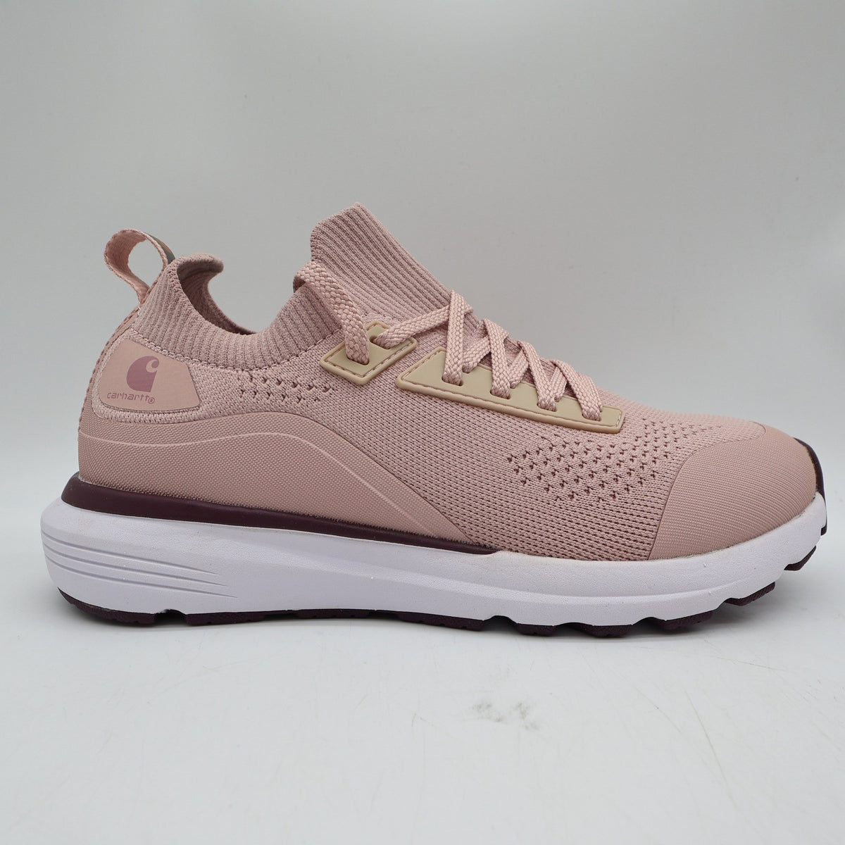 Carhartt Haslett SD Work Shoe Womens 6.5 Pink Knit Athletic New FS2005-W - take2supply