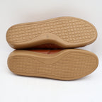 Wayfarer Penny Loafers Mens 8 D Vintage 80s Cognac Leather Wedge Sole Deadstock - take2supply