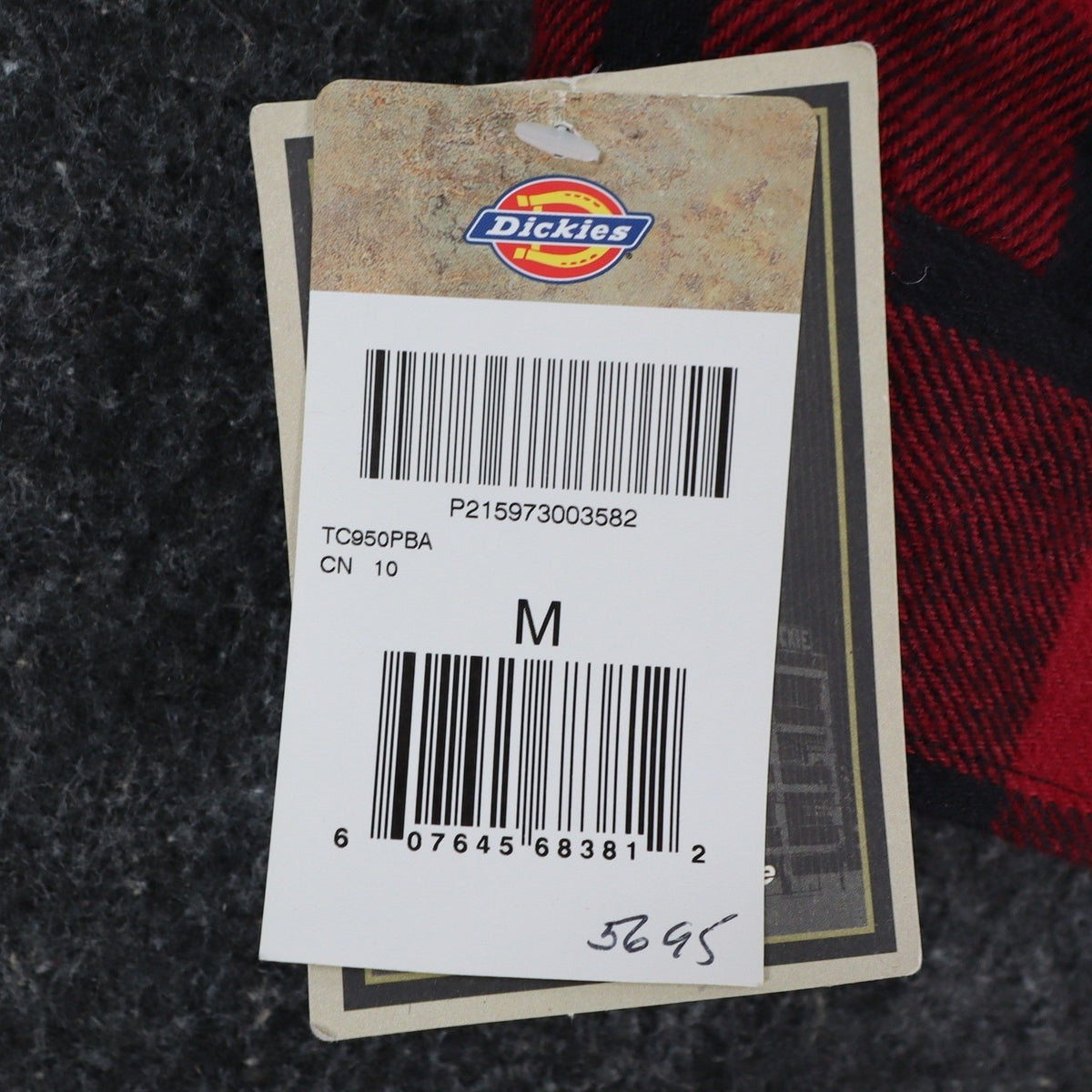 Dickies Rancher Jacket Mens Medium Red Black Buffalo Plaid Detachable Hood NWT - take2supply