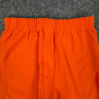 Yale Vintage 70s Athletic Shorts Mens XS Orange Nylon Deadstock New - take2supply