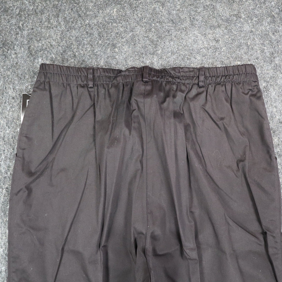 N Touch Pants Womens Large Black Stretch Cotton Elastic Waist Straight Leg C993 - take2supply