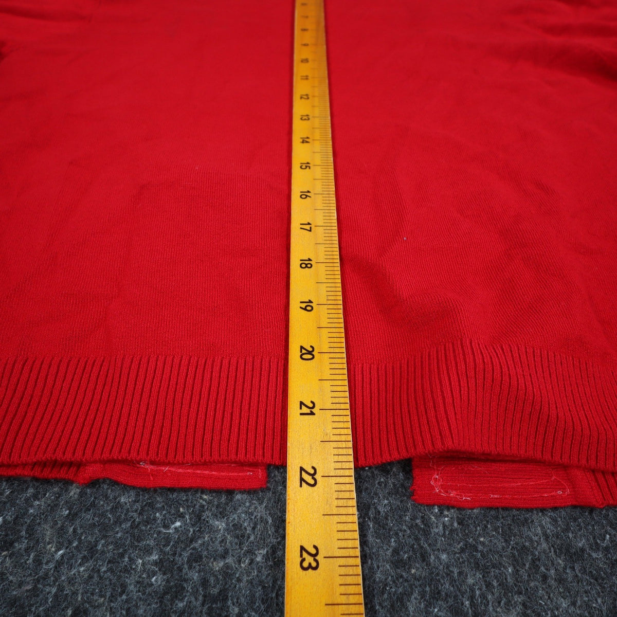 N Touch Cardigan Womens Small Red Sequin Trim Open Front Holiday Sweater NEW - take2supply