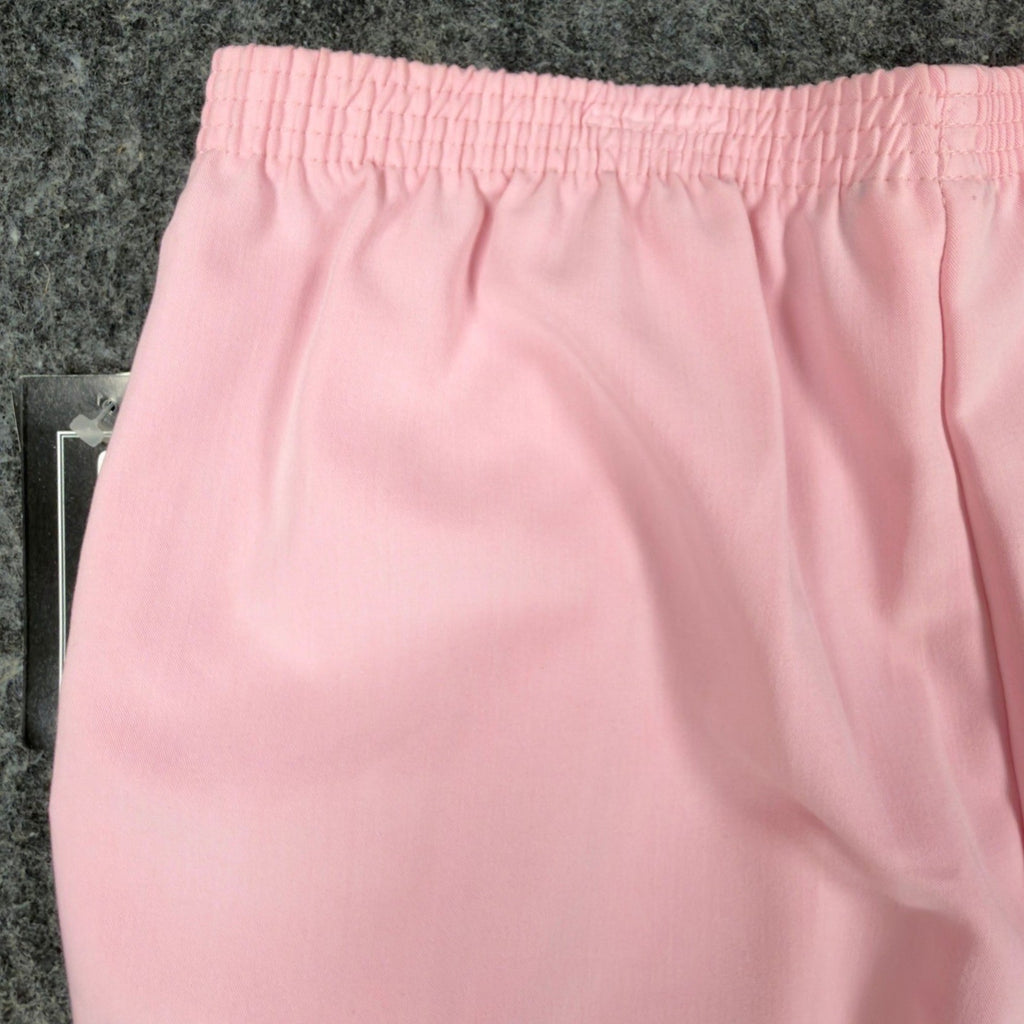 Southern Lady Pull On Pants Womens 14 Petal Pink Stretch Elastic Waist NWT - take2supply
