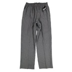 Southern Lady Pants Womens Large Black White Grid Check Elastic Waist NWT NOS - take2supply