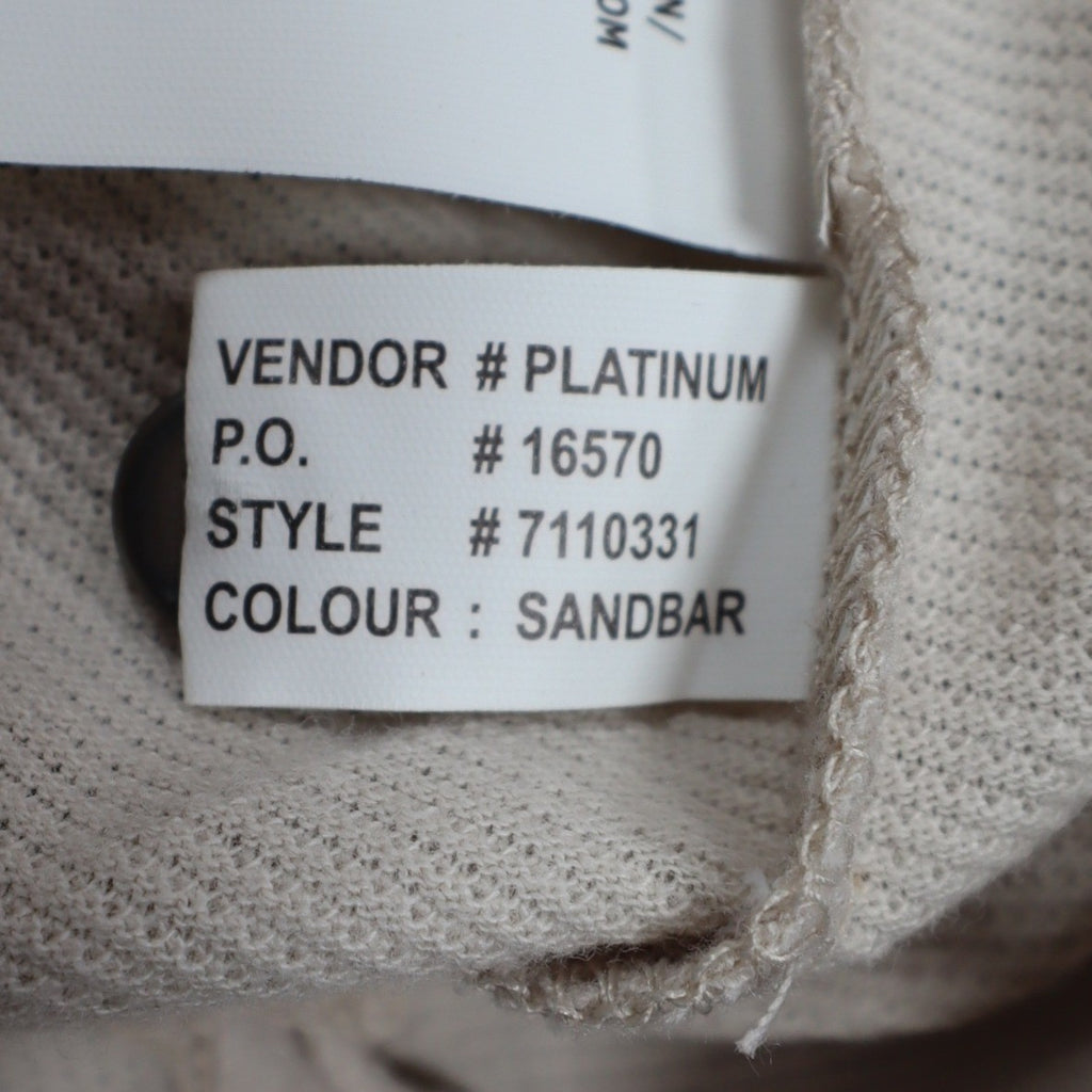 North River Polo Shirt Mens Size M Sandbar Beige 100% Cotton Pique NWT 7110331 - take2supply