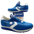 Converse Road Star Boys Size 3 Vintage 80s Blue White Nylon Suede Sneakers NOS - take2supply