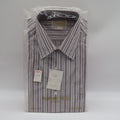 Chapel Hill by Block Dress Shirt Mens 15.5 34 Vintage Striped Expander Collar - take2supply