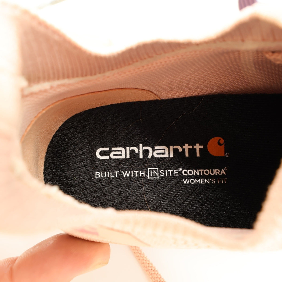 Carhartt Haslett SD Work Shoe Womens 7.5 Pink Knit Sneaker FS2005-W NEW - take2supply