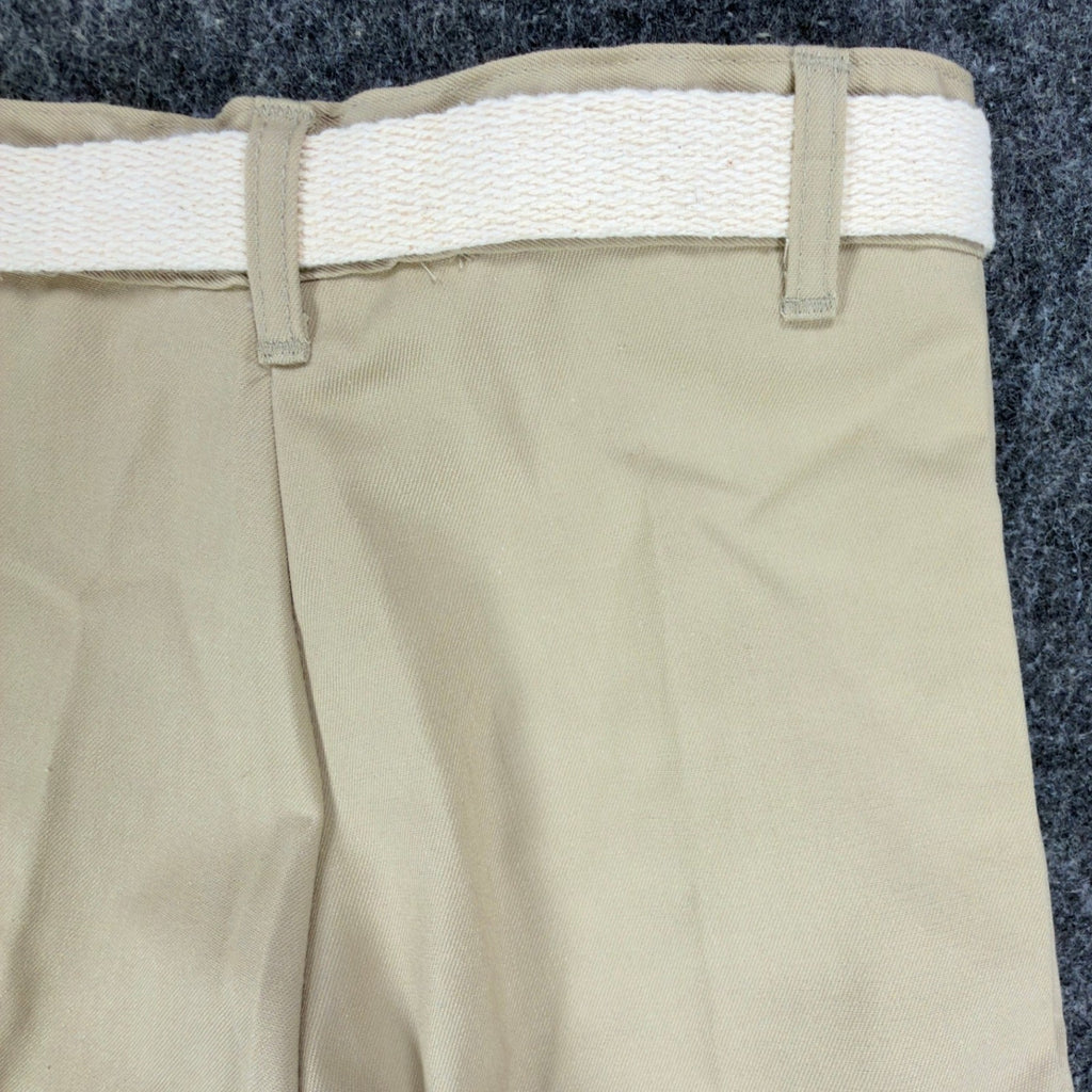 Toddy Winks Vintage 70s Twill Shorts Boys 6 Khaki Cotton Blend NWT - take2supply