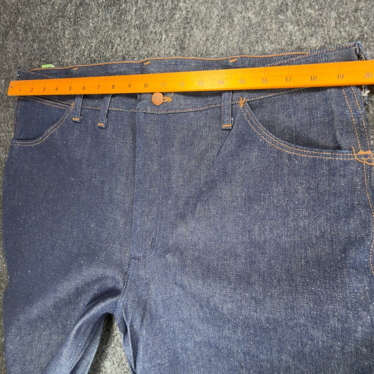 Wrangler Vintage 70s Flare Jeans Mens 40x32 No-Fault USA Made NOS NWT - take2supply