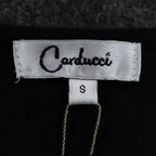 Carducci Beaded Embellished Top Womens Size S Black Rayon Blend 3/4 Sleeve NEW - take2supply