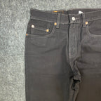 Levi's Vintage 90s 550 Relaxed Fit Jeans Mens 29x30 Black Denim NOS NWT - take2supply