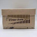 Travlers Lace Up Shoes Womens 5.5 Vintage Rust Brown Suede Gum Wedge Sole NOS - take2supply