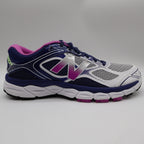 New Balance 860v6 Women's 9.5 Purple White Athletic Running Shoes - take2supply