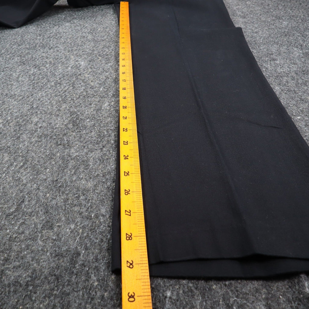 Company Collection Dress Pants Womens 10 Black Cotton Stretch Wide Leg Trousers - take2supply