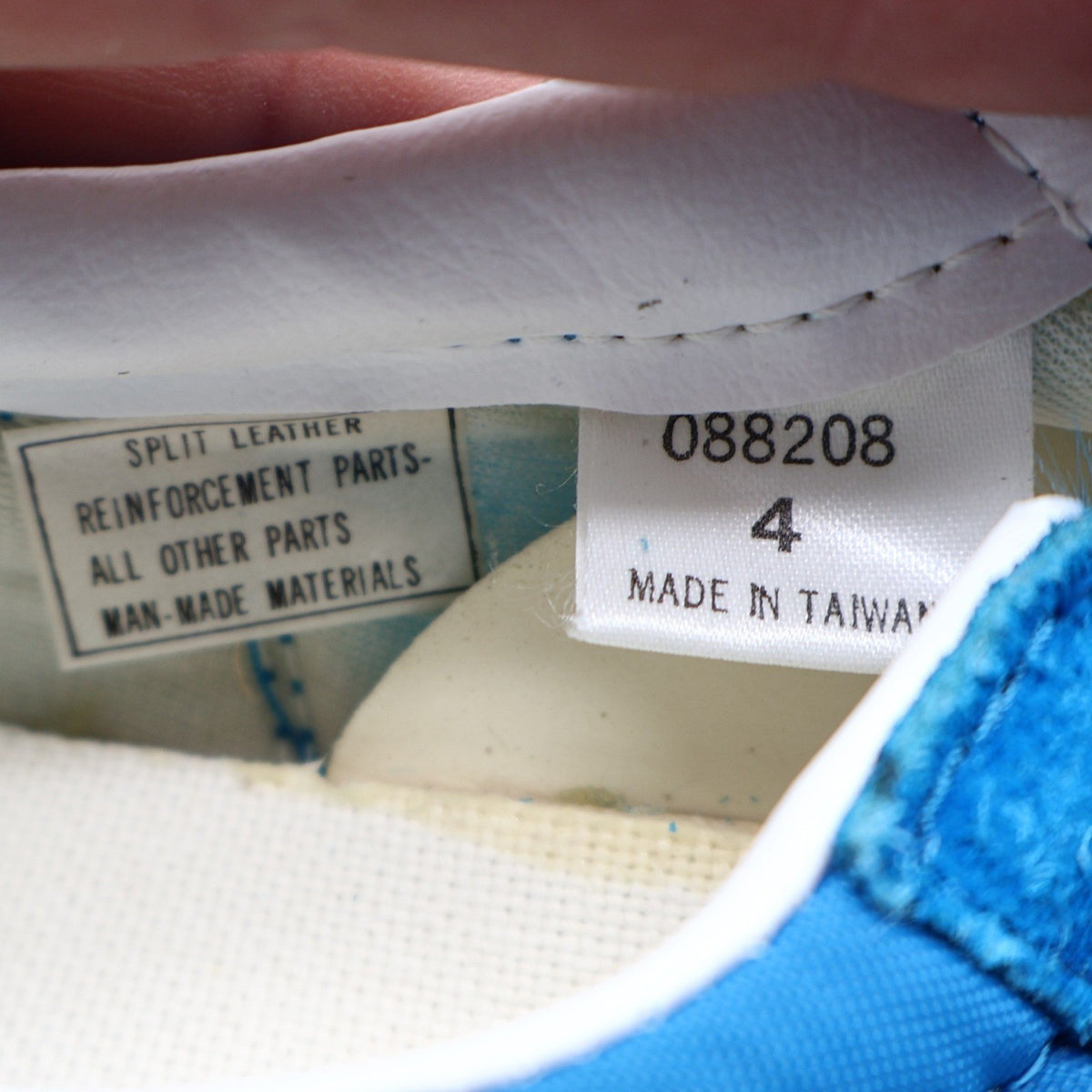 Converse Road Star Sneakers Boys Size 4 Vintage 80s Blue White Deadstock 28694 - take2supply
