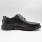 Hush Puppies Prinze Hopper Men's Black Leather Derby Oxford Dress Shoes - take2supply