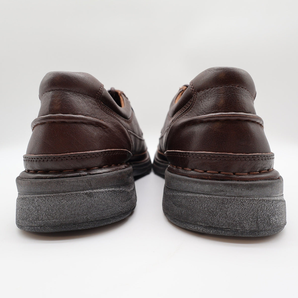 Hush Puppies Summit Persimmon Mens 8.5 Brown Leather Casual Oxford Shoes 14191 - take2supply
