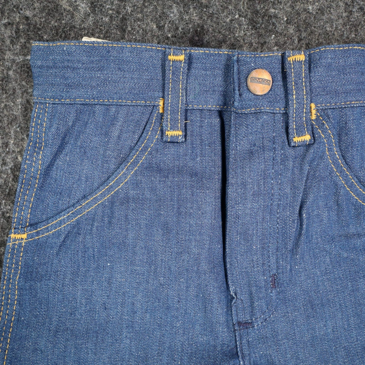 Vintage Young Maverick Jeans Boys 8 Slim Blue Straight Leg USA NWT - take2supply