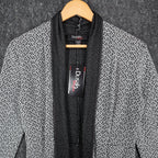 Dusak Designs Open Front Cardigan Womens S Textured Knit Made in Canada NWT - take2supply
