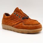 Walker Suede Oxford Shoes Mens 12.5D Vintage Deadstock Rust Brown Gum Sole 2646 - take2supply