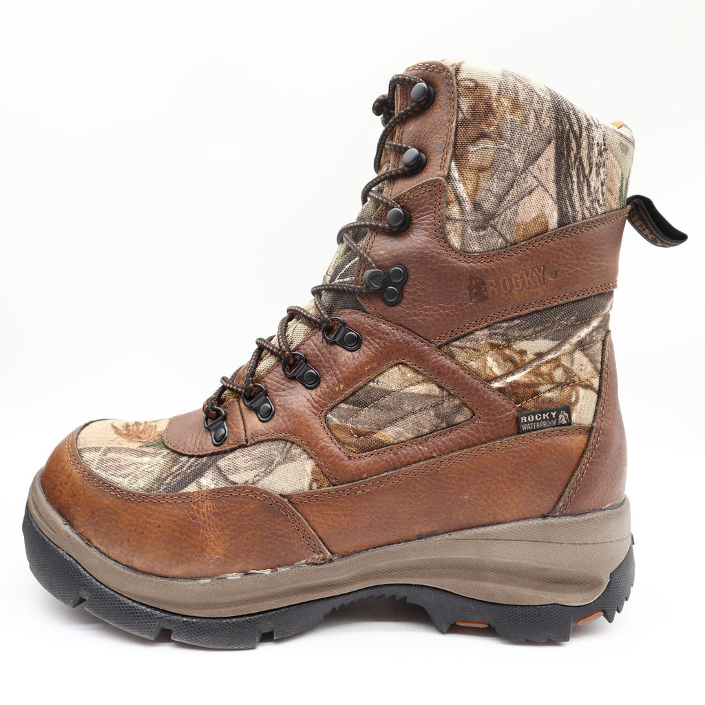 Rocky ErgoTuff Boots Mens 10M Camo 400g Thinsulate Waterproof FQ0004764 NIB - take2supply