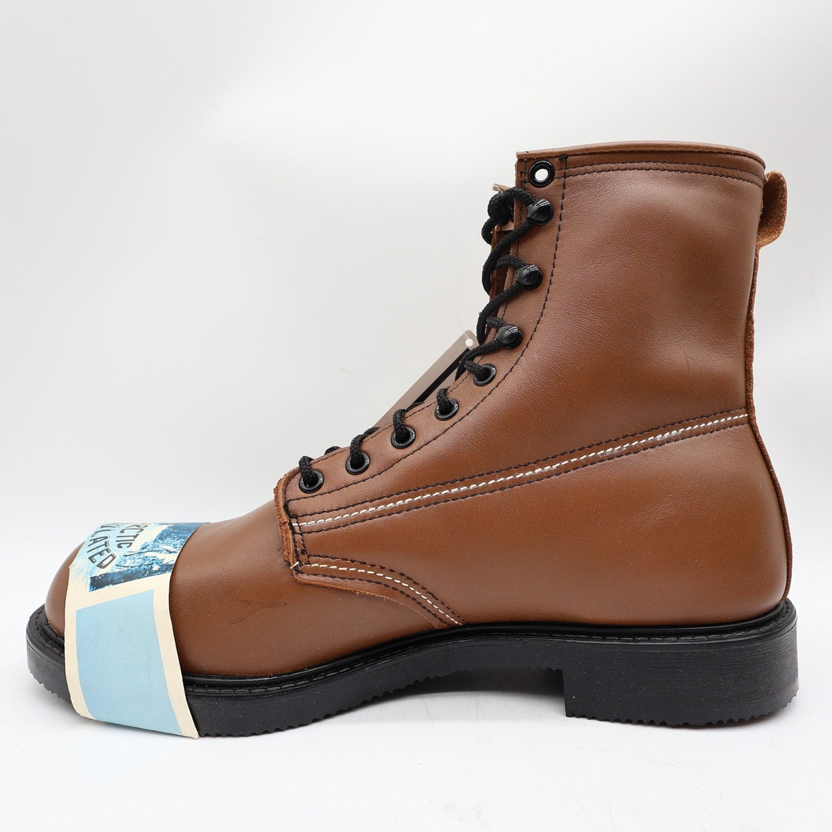 Walker Vintage 80s Work Boots Mens 10.5 EE Brown Leather NWT - take2supply