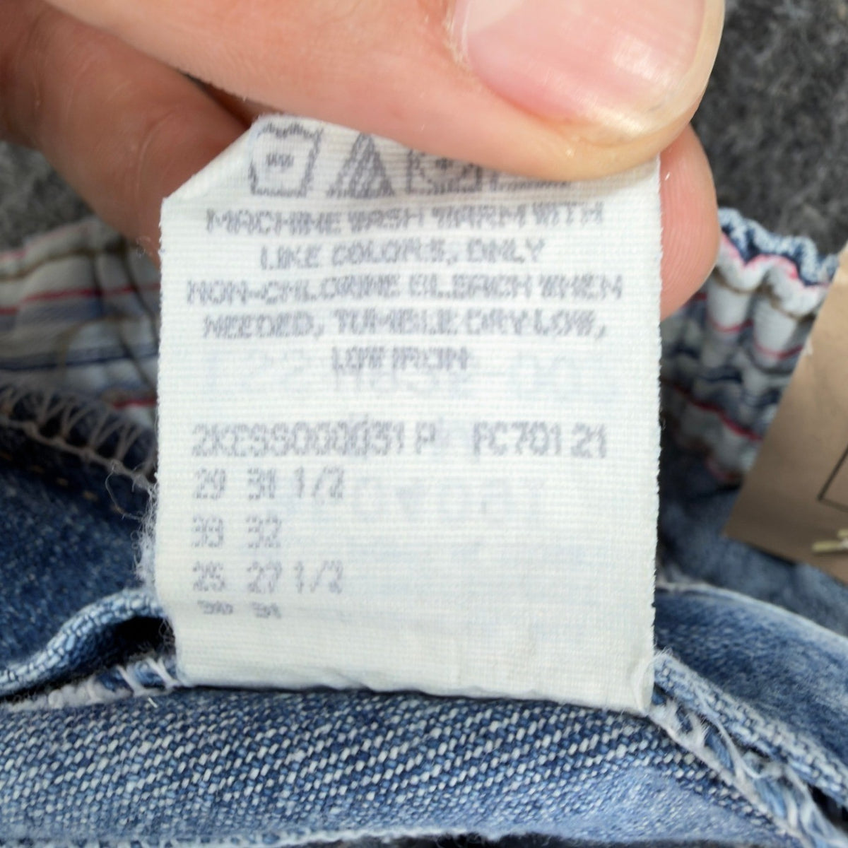 Lee Vintage 90s Side Elastic Utility Jeans Womens 8 M Blue Denim Made in USA NWT - take2supply