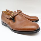 Young Explorers Lyons Boys Loafers 2.5 Vintage Leather Monk Strap Antique Brass - take2supply