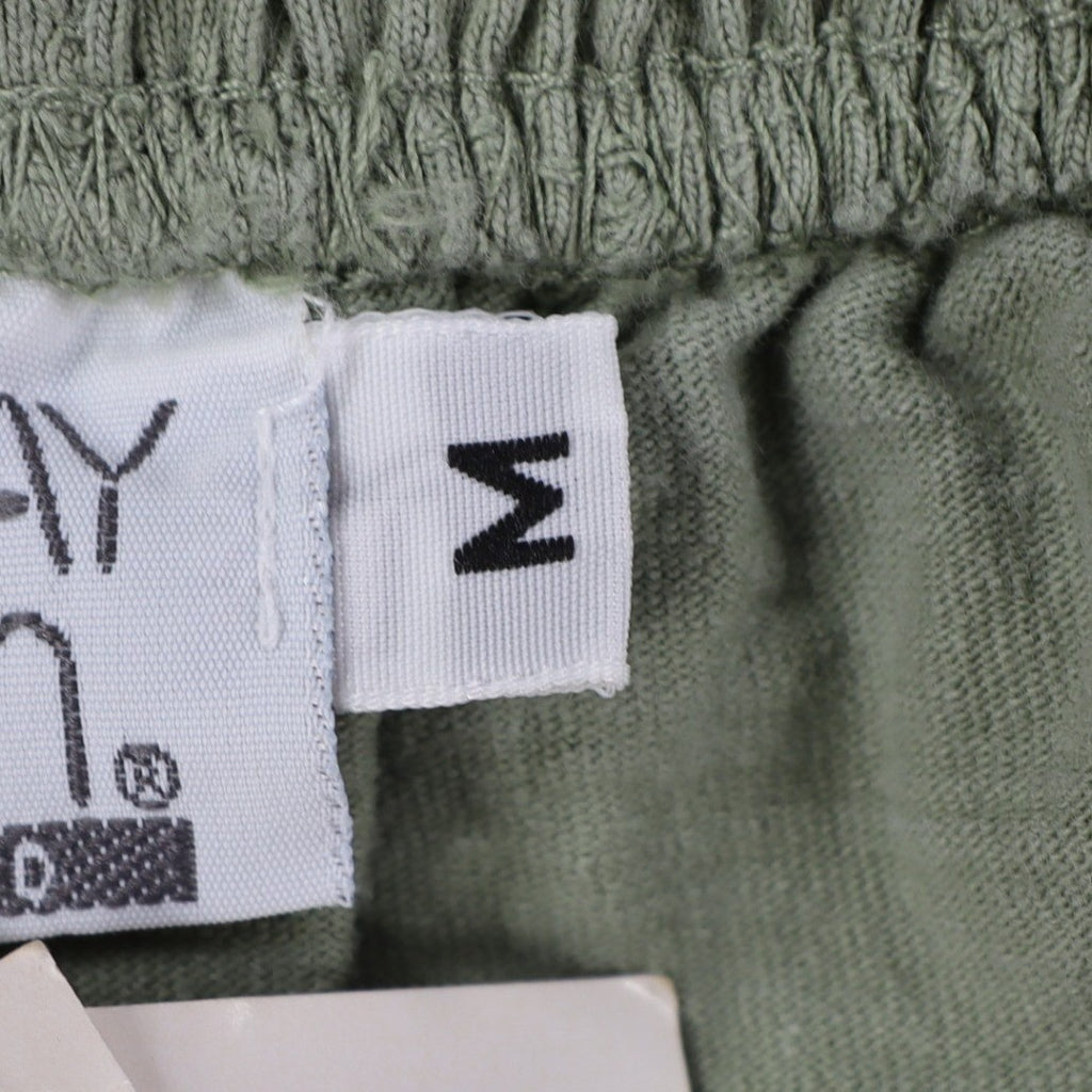 One Way Design Limited Shorts Womens Medium Vintage 90s Sage Green Cotton USA - take2supply