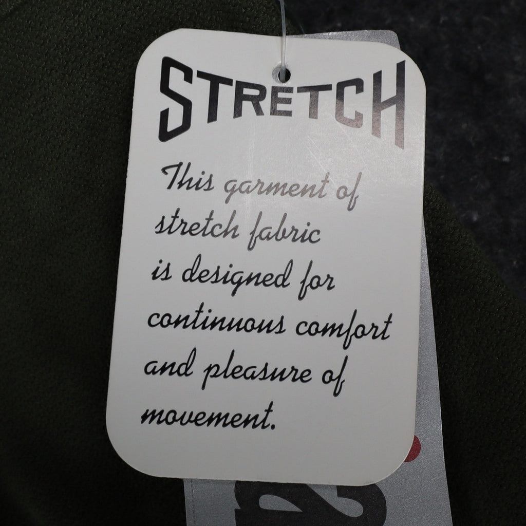 Lucia Trousers Womens 12 Vintage 90s Cactus Green Stretch Straight Leg Pants NWT - take2supply