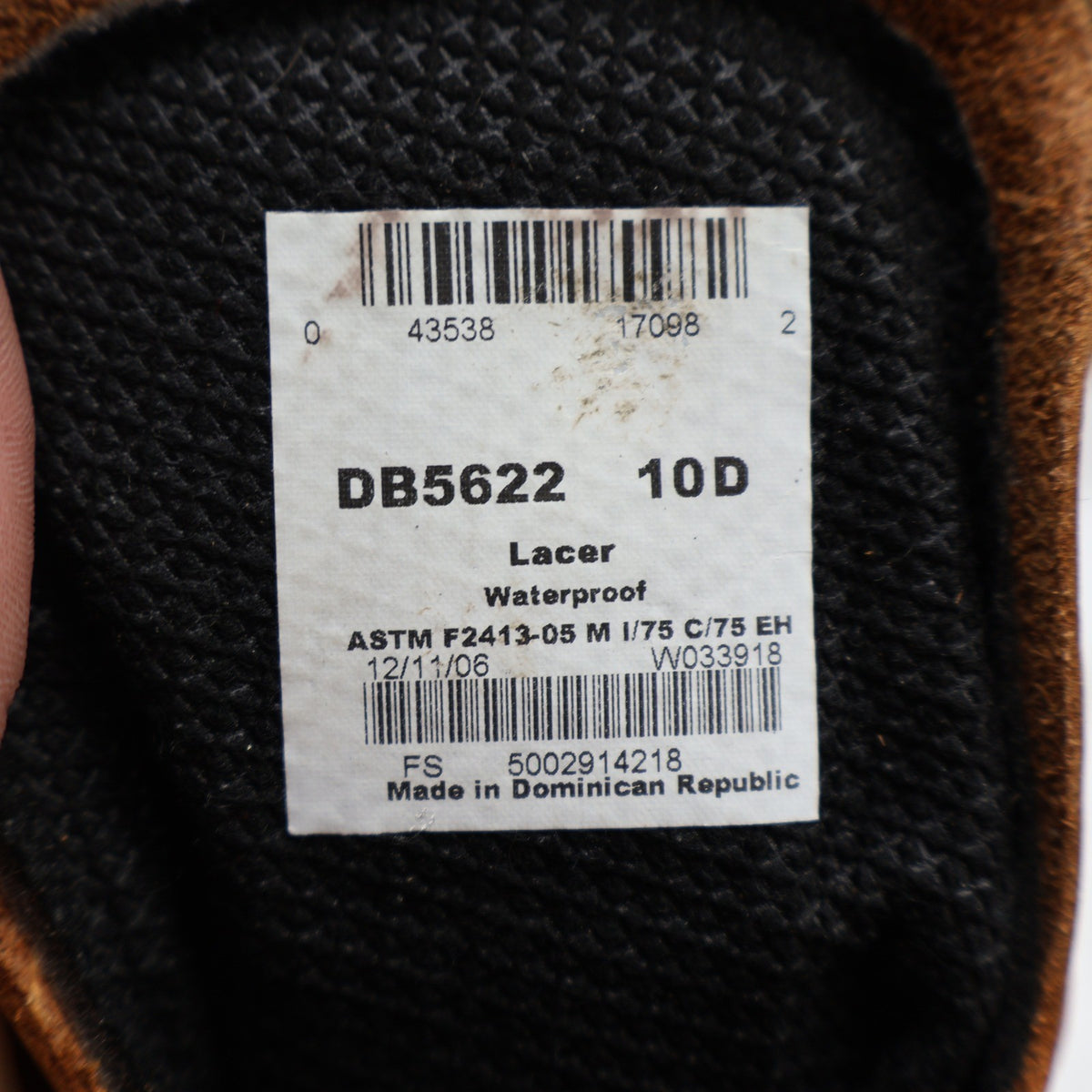 Durango Lacer Work Boots Mens 10D Farm & Ranch Waterproof Steel Toe Tan DB5622 - take2supply